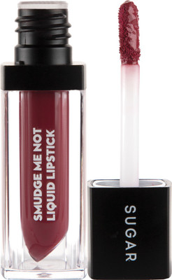 

Sugar Smudge Me Not Liquid Lipstick 30 Peony Genie(Medium Pink, 4.5 ml)