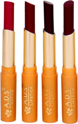 

ADS Best Organic lipstick set of 4 multicolor (bba)(Multicolor, 1.5 ml)