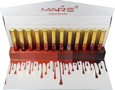 

Mars Matte Liquid Lipsick C-Shade(Multicolor, 10 ml)