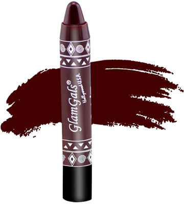 

GlamGals 24/7 Lip Color Long Lasting Moisturising Kissproof Lipstick pencil(Brown, 3.7 g)