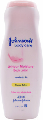 

Johnson's Body Care 24hour Moisture Body Lotion, Cocoa Butter - 400ml(400 ml)