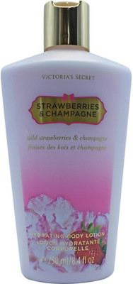 

Victoria's Secret Strawberrie & Champagne Hydrating Body Lotion,Wild Strawberries & Champagne - 250ml (8.4oz)(250 ml)