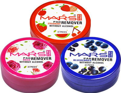 

Mars Strawberry, Blueberry, Rose Nail Paint Remover(32 g)