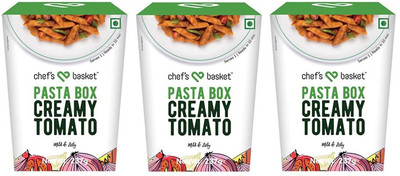 

Chef's Basket Creamy Tomato Pasta Box, 237g (Pack of 3) Pasta(Pack of 3, 237 g)