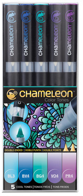 

Chameleon CT0504 Cool Tone Stationery Set(Pack of 5)