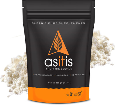 

AS-IT-IS Nutrition Whey Protein Concentrate 80% - 500 gms unflavored Whey Protein(500, unFlavored)