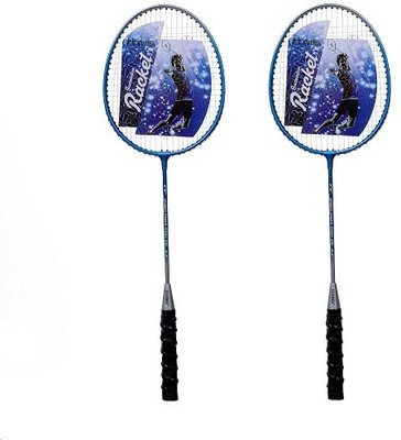 

Konex Sports Power Short 1010 Badminon Racket Pair - Pack of 2 Multicolor Strung Badminton Racquet(G5 - 3 Inches, 90 g)