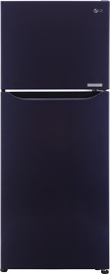 LG 260 L Frost Free Double Door 3 Star Refrigerator(Dark Purple, GL-C292SCPU) available at flipkart for Rs.23990