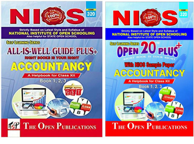 NIOS TEXT 320-ACCOUNTANCY -ENGLISH MEDIUM-ALL-IS-WELL GUIDE PLUS+ (One NIOS 320 ACCOUNTANCY -ENGLISH MEDIUM OPEN 20 PLUS -Contains Important, Very Important, Most Important Question With Answers With NIOS Sample Paper Worth )( BUY ONE GET ONE )(Paperback, EXPERT AND PERFECT TEAM OF NIOS TEACHERS AND NIOS TEXT 320-ACCOUNTANCY -ENGLISH MEDIUM-ALL-IS-WELL GUIDE PLUS+ (One NIOS 320 ACCOUNTANCY -ENGLISH MEDIUM OPEN 20 PLUS -Contains Important, Very Important, Most Important Question With Answers With NIOS Sample Paper Worth )( BUY ONE GET ONE )(Paperback, EXPERT AND PERFECT TEAM OF NIOS TEACHERS AND