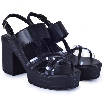 

Trendy Look Women Black Heels