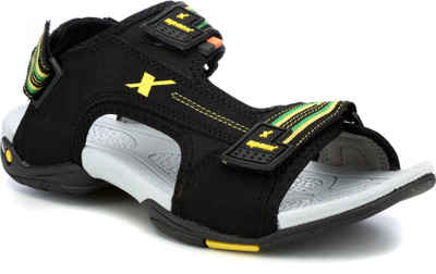 

Sparx Men Black Yellow Sports Sandals