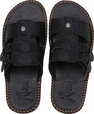 

Kraasa Men Black Sandals
