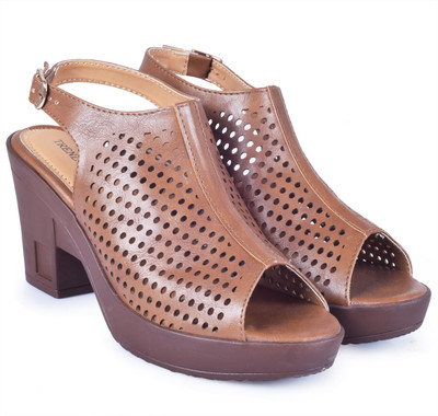 

Trendy Look Women Rust Heels