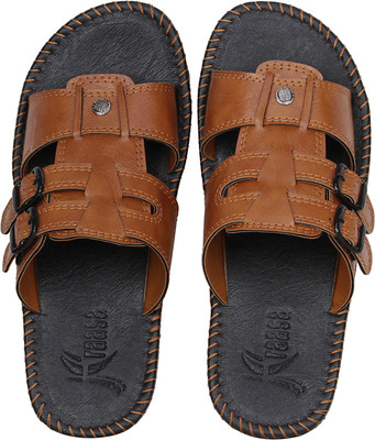 

Kraasa Men Black::Beige Sandals