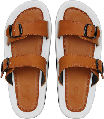 

Kraasa Men Beige::White Sandals