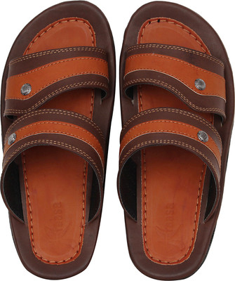 

Kraasa Men Brown::Tan Sandals