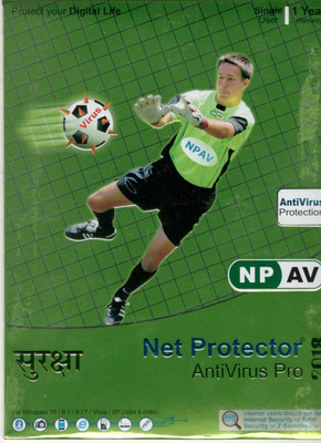 Net Protector Anti-virus 1.0 User 1 Year(CD/DVD)