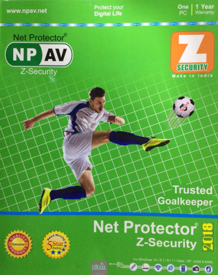 Net Protector Internet Security 1.0 User 1 Year(CD/DVD)