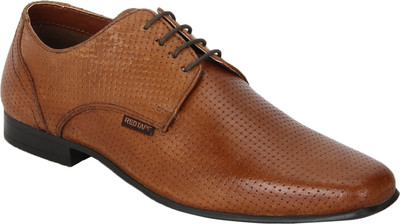 

Red Tape Leather Formal Derby For Men(Tan