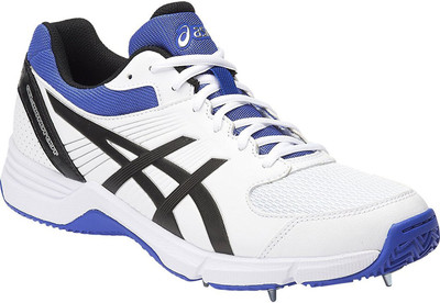 

Asics Cricket Shoes For Men(White, Black, Blue, White;black and blue