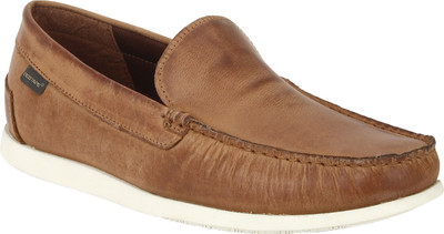 

Red Tape Leather Loafers For Men(Tan