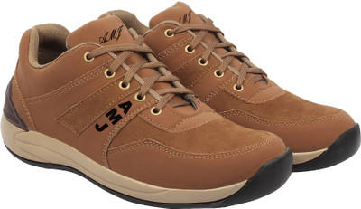 

AMJ Amj Brown Nubuck Leather Casual Casuals For Men Casuals For Men(Brown