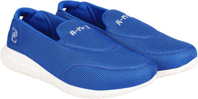

AMJ Amj Blue Mesh Casual Loafers For Men Loafers For Men(Blue