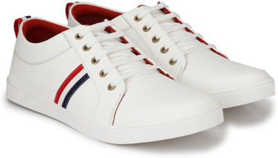 

PALK LOUIS Palk Louis Men's White Smart Casual Shoes Sneakers For Men(White