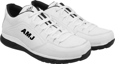 

AMJ Amj White Synthetic Casual Casuals For Men Running Shoes For Men(White