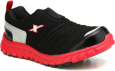 

Sparx SM-201 Walking Shoes For Men(Black), Black red