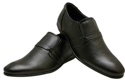 

Enzo Cardini Enzo Cardini Men's Black Original Leather Formal Shoes Slip On For Men(Black