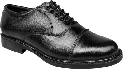 

Seamax Police Shoes Derby For Men(Black