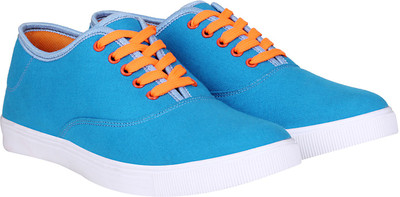 

Kraasa Dress to Kill Canvas Shoes For Men(Blue, Sky::orange