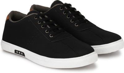 

PALK LOUIS Palk Louis Men's Black Smart Casual Shoes Sneakers For Men(Black