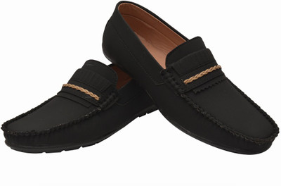 

Enzo Cardini Enzo Cardini Men's Black Synthetic Leather Casual Loafer Loafers For Men(Black
