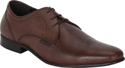 

Red Tape Leather Formal Derby For Men(Brown