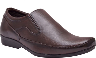 

Enzo Cardini Enzo Cardini Men's Brown Synthetic Leather Formal Shoes Slip On For Men(Brown