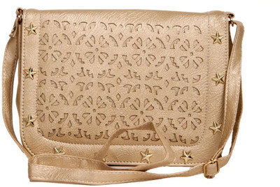 

Aliado Women Casual Beige Leatherette Sling Bag