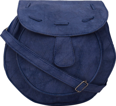 

Alice Women Casual Blue PU Sling Bag