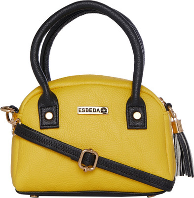 

ESBEDA Women Casual Yellow PU Sling Bag