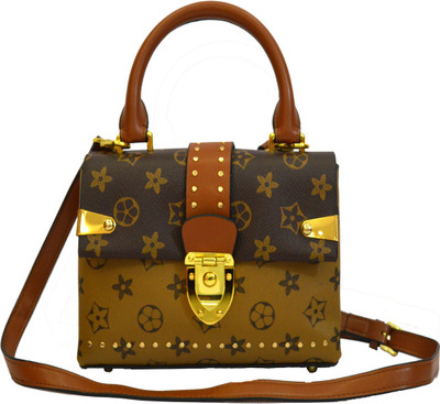 

AGINOS Girls Casual Multicolor Genuine Leather, PU Sling Bag
