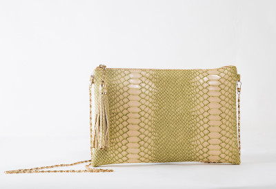 Thou Art Women Evening/Party Green, Beige Leatherette Sling Bag Flipkart