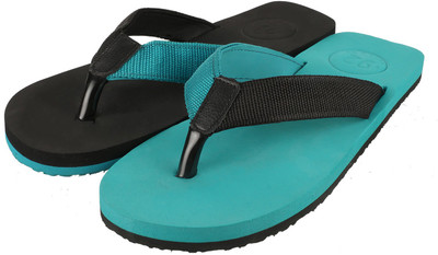 

92 MILES Flip Flops, Green & black