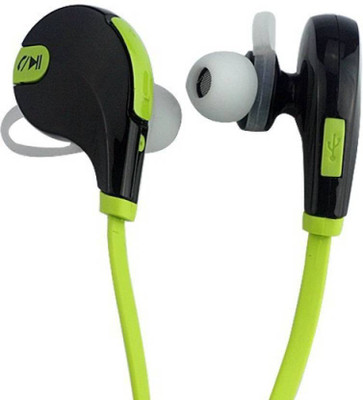 

Techno Frost Jogger QY7- G08 Bluetooth Headphone(Green, Over the Ear)