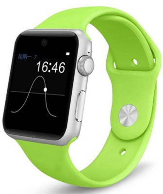 

Zrose Original A1 Smart Wrist Watch Bluetooth Waterproof RED Smartwatch(Green Strap Regular)