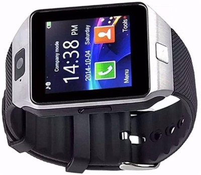 

Estar 4G Compatible SILVER Smartwatch(Black Strap FREE SIZE)