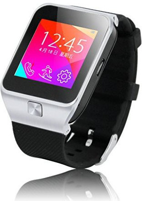 

MOBILE LINK SMART MOBILE WATCH SILVER Smartwatch(Black Strap FREE SIZE)