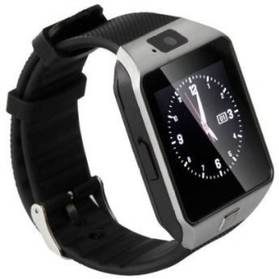 

MOBILE FIT smartwatch SILVER Smartwatch(Black Strap FREE SIZE)