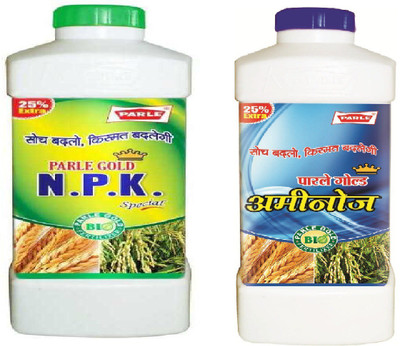 Parle NPK_250ml_Aminoz_100ml Soil Manure(350 g Liquid)