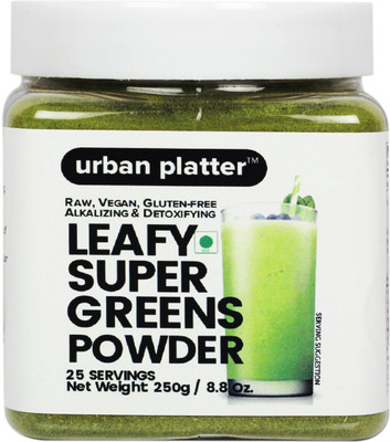 

Urban Platter Leafy Super Greens [Raw, Vegan, Gluten-free, Alkalizing & Detoxifying](200 g)